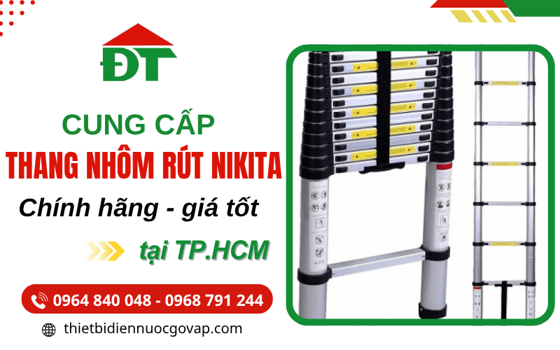 Thang nhôm rút NIKITA